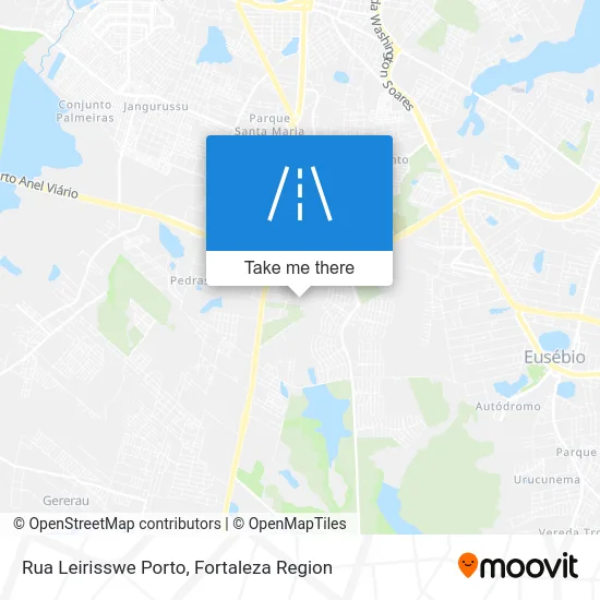 Rua Leirisswe Porto map