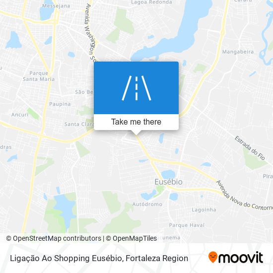 Ligação Ao Shopping Eusébio map