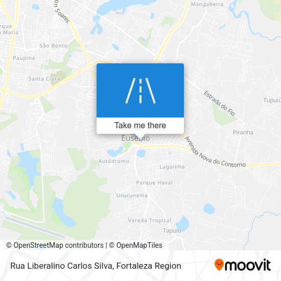Rua Liberalino Carlos Silva map