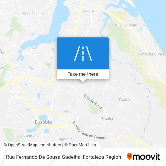 Rua Fernando De Sousa Gadelha map