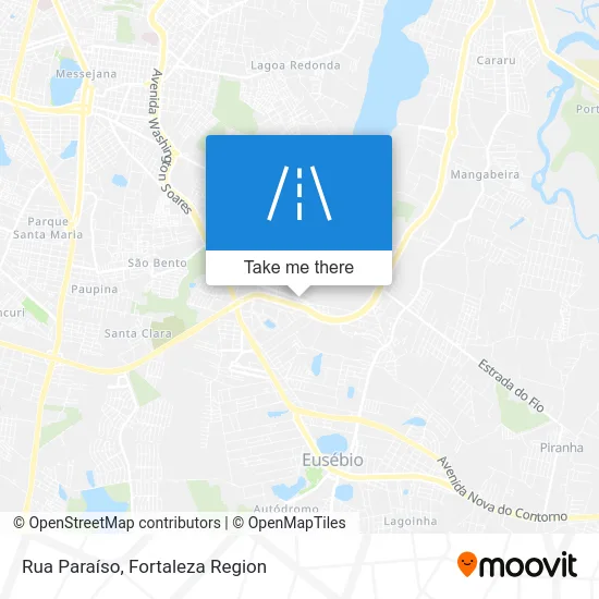 Rua Paraíso map