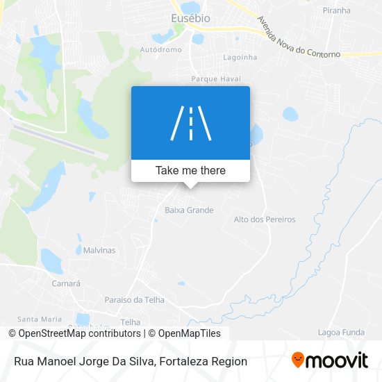 Rua Manoel Jorge Da Silva map