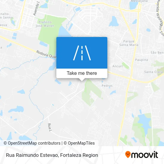 Rua Raimundo Estevao map