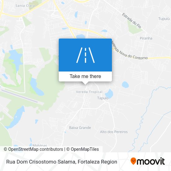 Rua Dom Crisostomo Salama map