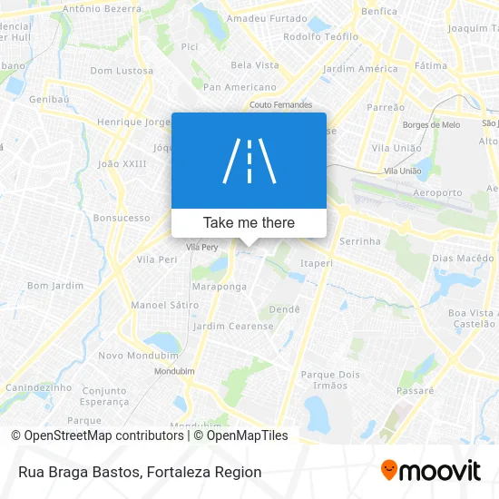 Rua Braga Bastos map