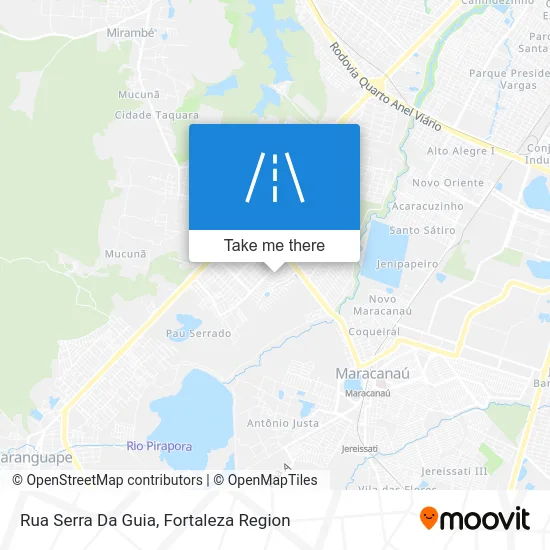 Rua Serra Da Guia map