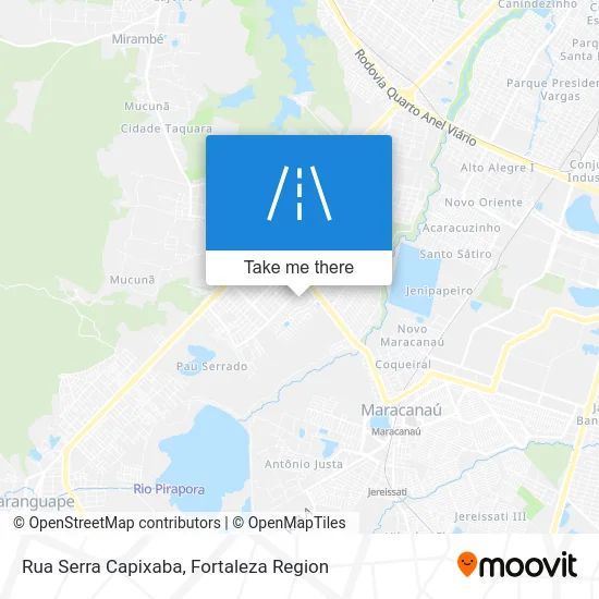 Rua Serra Capixaba map
