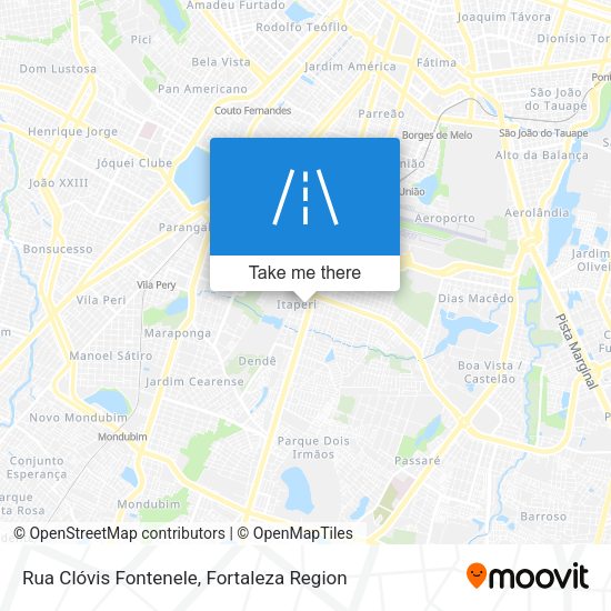 Rua Clóvis Fontenele map