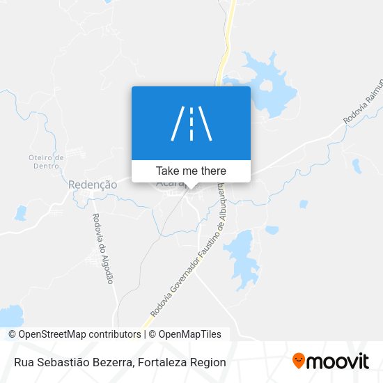Rua Sebastião Bezerra map
