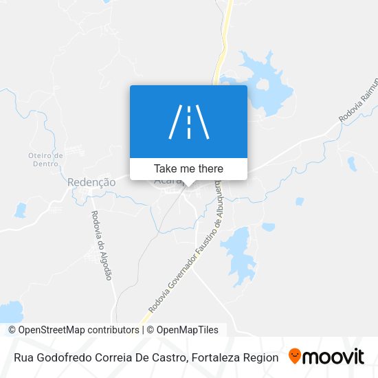 Rua Godofredo Correia De Castro map