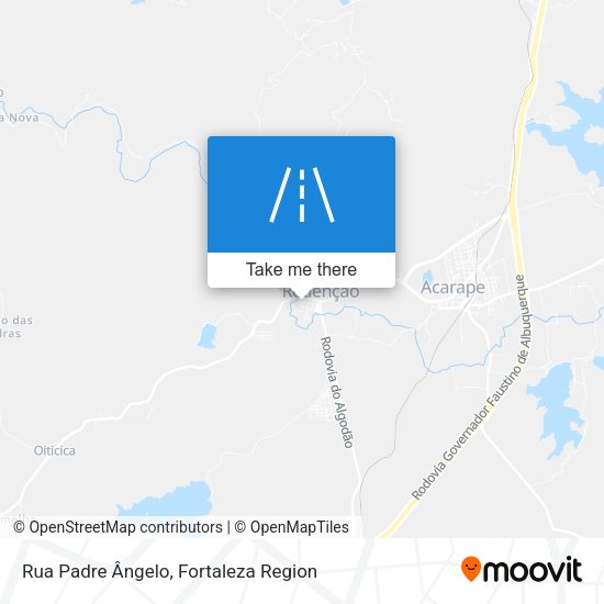 Rua Padre Ângelo map