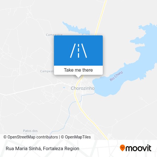Rua Maria Sinhá map