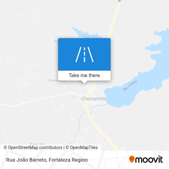 Rua João Barreto map