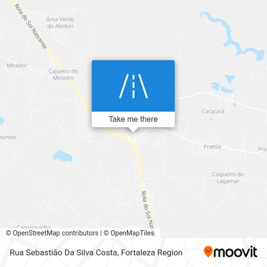 Rua Sebastião Da Silva Costa map