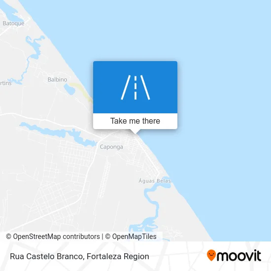 Rua Castelo Branco map