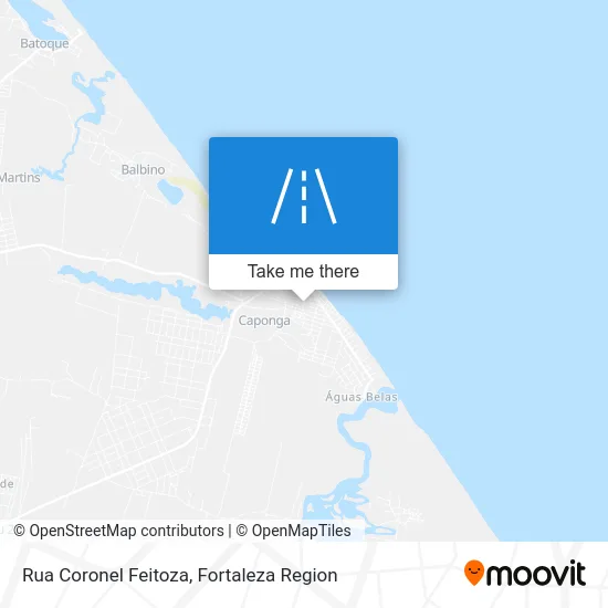 Rua Coronel Feitoza map