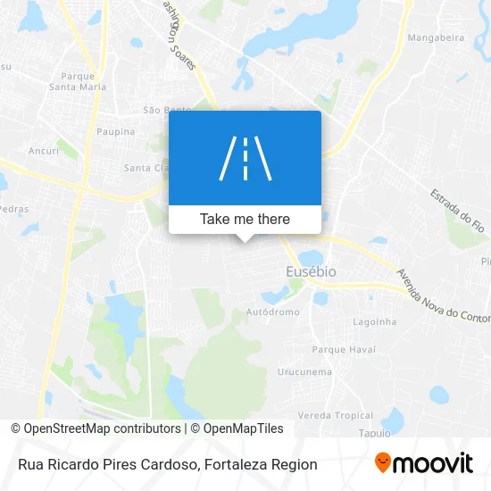 Rua Ricardo Pires Cardoso map