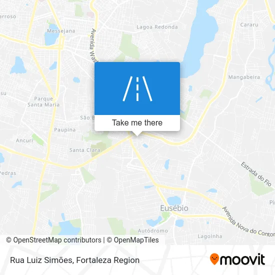 Rua Luiz Simões map