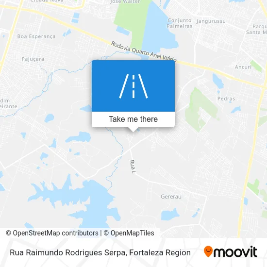 Rua Raimundo Rodrigues Serpa map
