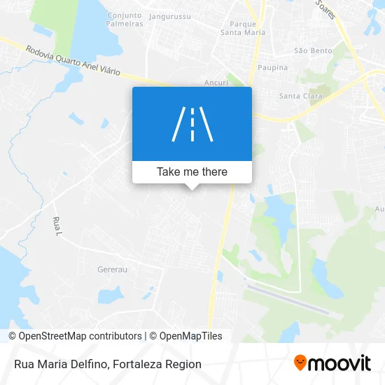 Rua Maria Delfino map