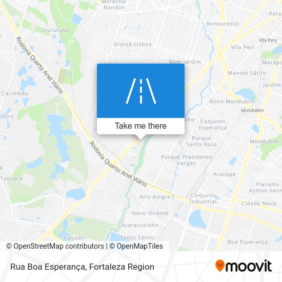 Rua Boa Esperança map