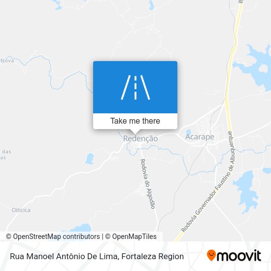 Rua Manoel Antônio De Lima map