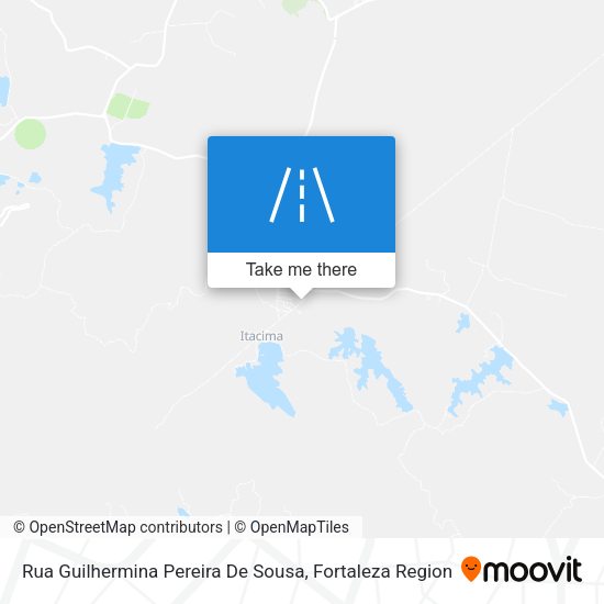 Rua Guilhermina Pereira De Sousa map