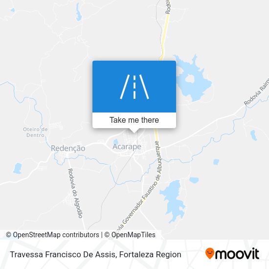 Travessa Francisco De Assis map