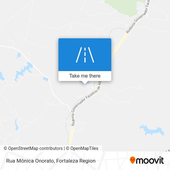Rua Mônica Onorato map