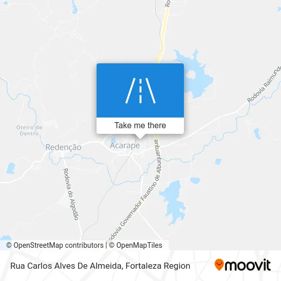 Rua Carlos Alves De Almeida map