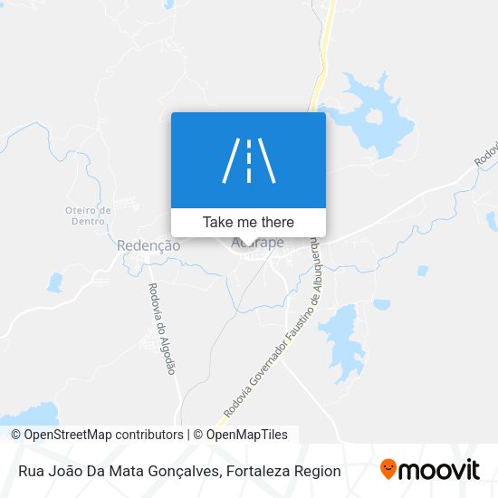 Rua João Da Mata Gonçalves map