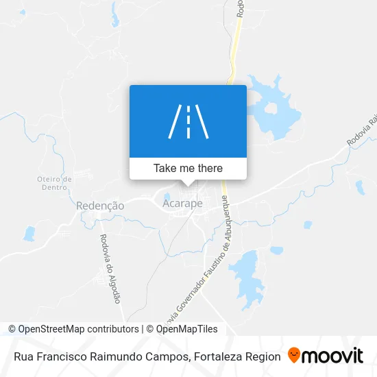 Rua Francisco Raimundo Campos map