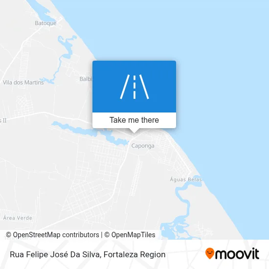 Rua Felipe José Da Silva map