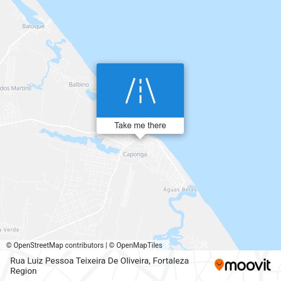 Rua Luiz Pessoa Teixeira De Oliveira map