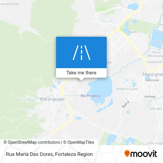 Rua Maria Das Dores map