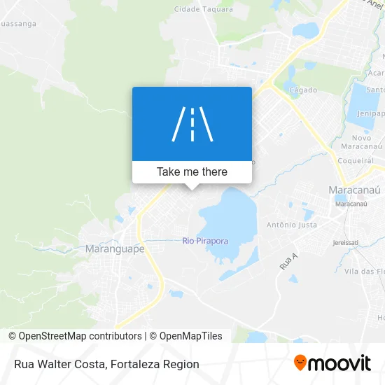 Rua Walter Costa map