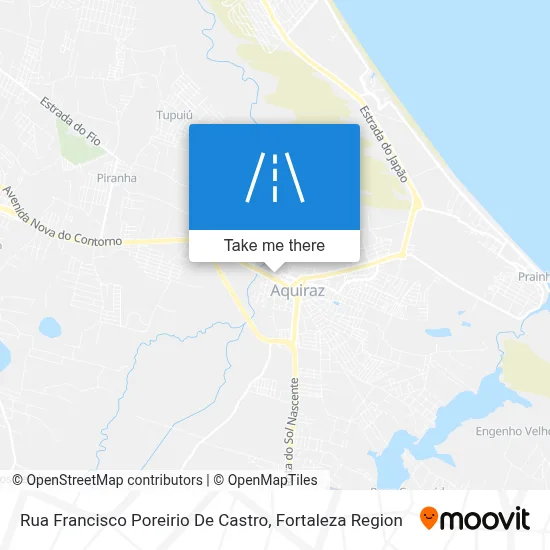 Rua Francisco Poreirio De Castro map