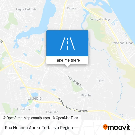 Rua Honorio Abreu map