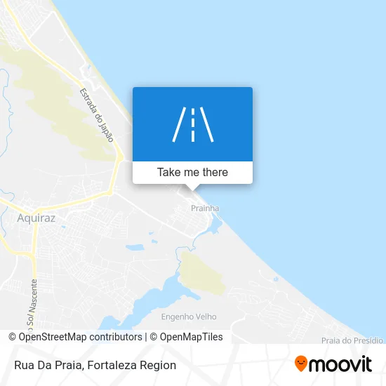 Rua Da Praia map