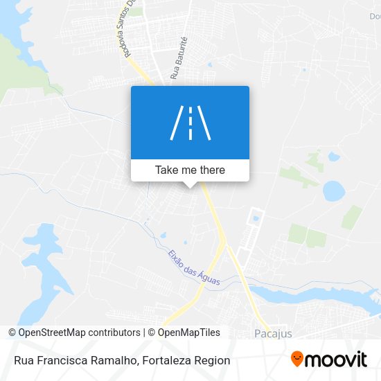 Rua Francisca Ramalho map