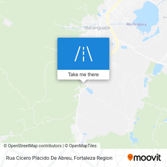 Rua Cícero Plácido De Abreu map