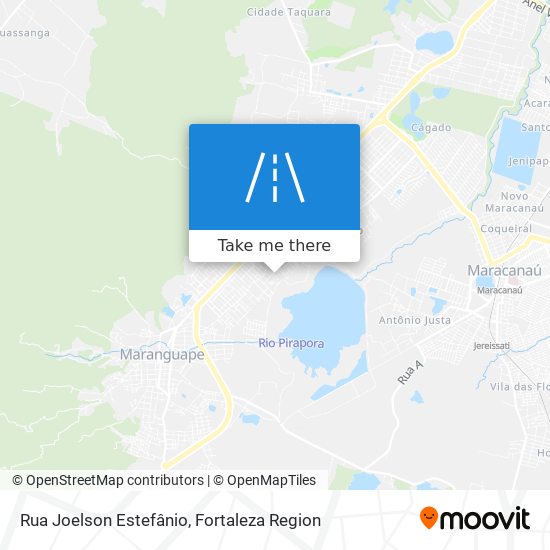 Mapa Rua Joelson Estefânio