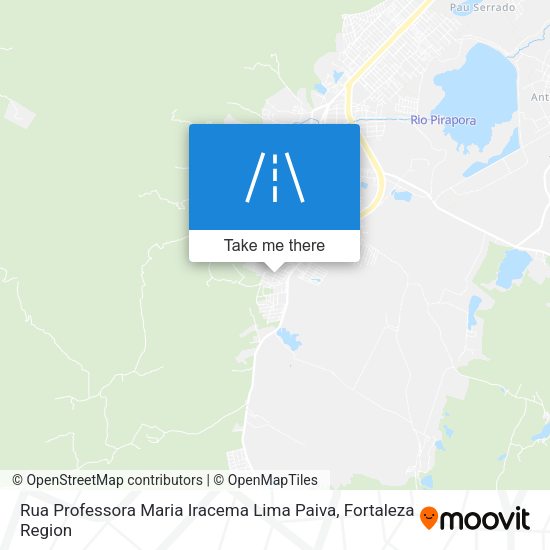 Rua Professora Maria Iracema Lima Paiva map