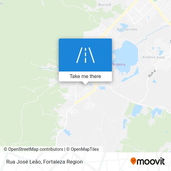 Rua José Leão map
