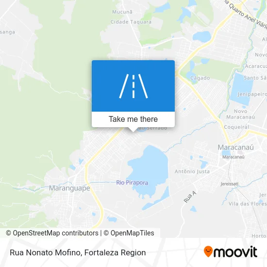 Rua Nonato Mofino map