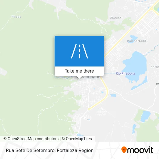 Rua Sete De Setembro map
