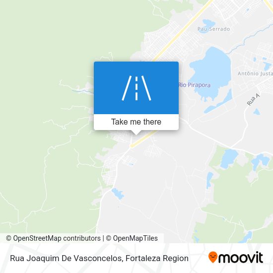 Rua Joaquim De Vasconcelos map