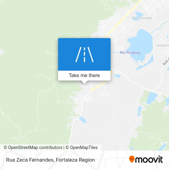 Rua Zeca Fernandes map
