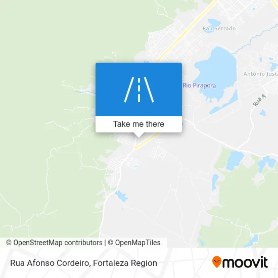 Rua Afonso Cordeiro map