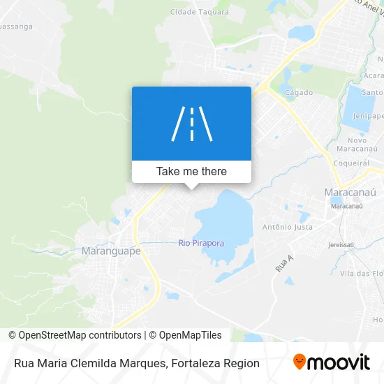 Rua Maria Clemilda Marques map